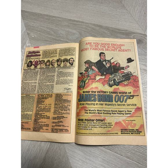 Further Adventres of Indiana Jones 14 Comic Book Marvel 1984 - Picture 10 of 12